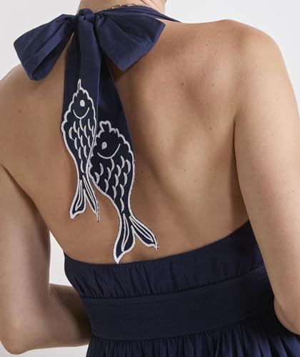 Image of vineyard vines Women's Sconset Fish Eyelet Dress