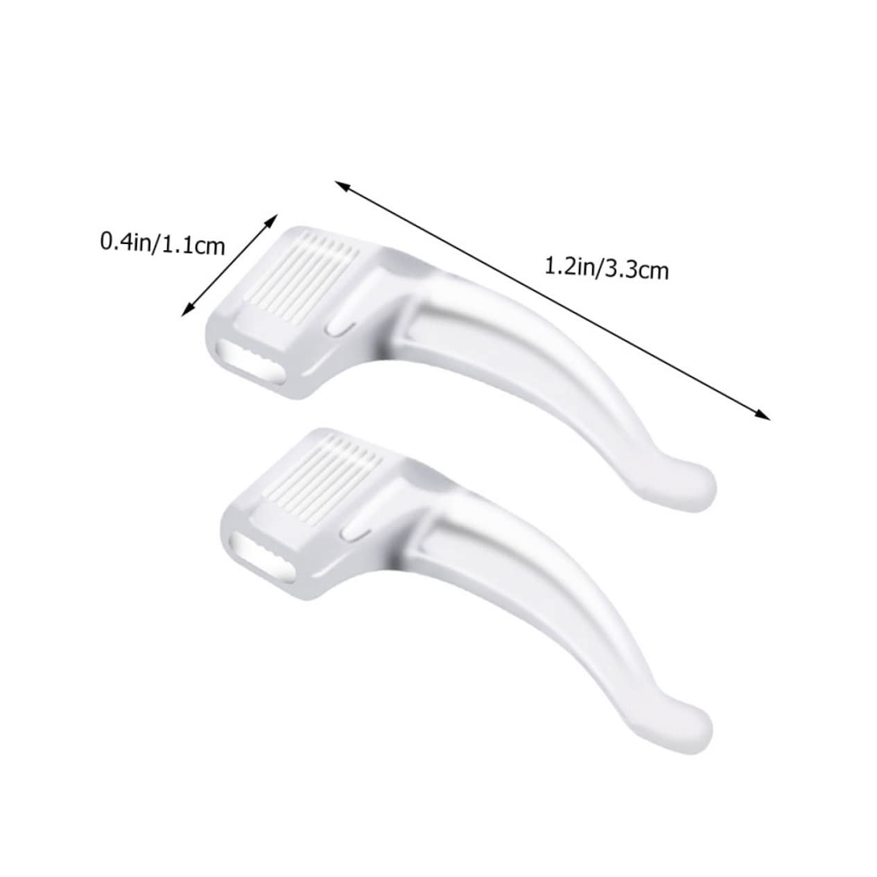 HAPINARY 12 Pairs Glasses Anti-Slip Cover Eyeglass Ear Hooks Eyeglass Hooks Replaceable Glasses Grips Eyeglass Accessories Ear Grip Sun Glasses Non-Slip Glass Grips Transparent