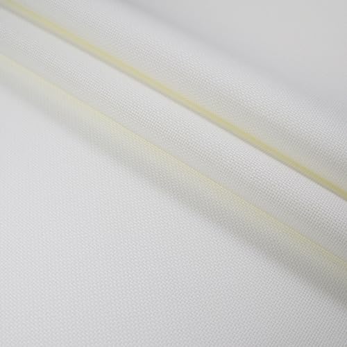 Image of KCS 4 /6 pc of 12 inch x 18 inch 30cmx45cm 16CT Counted Cotton Aida Cloth Cross Stitch Fabric (Antique White, 4 pc)