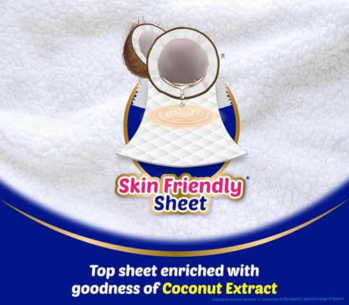 Image of MamyPoko Pants Extra Absorb Baby Diapers, Extra Extra Large (XXL Size) | 15-25 kg | 26 Count |Deep Sleep Diapers| Soft Gentle fit |Deep Absorbent Crisscross | Skin Friendly with Coconut Oil |