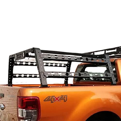 Buy Universal 4x4 Pickup Truck Adjustable Roll Bar Tub Rack Bed Ladder