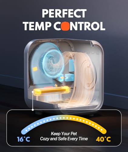 Image of HomeRunPet Automatic Pet Dryer Box, 62L Ultra Quiet Cat Dryer (Drybo Pro)