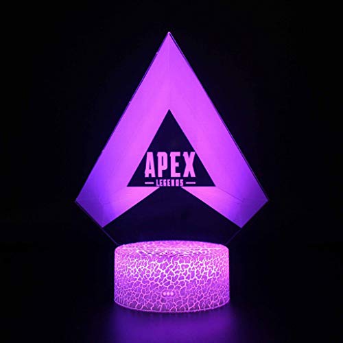 Veilleuse 3D lampe de chevet LED pour décoration de chambre de bébé et enfant