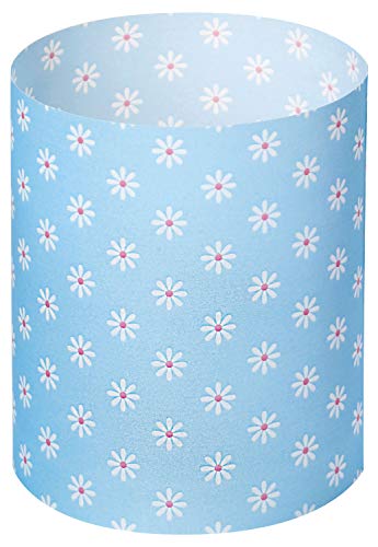folia 95201 - Deko Tischlichter Sommerbrise, sortiert in 3 Motiven, 10 Stück, aus Transparentpapier, 115 g/m², ca. 10 x 27, Durchmesser ca. 8 cm, einseitig bedruckt, ideal als Tischdeko