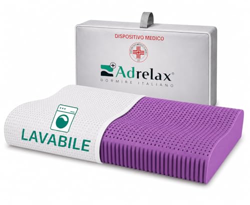 ✔ CUSCINO CERVICALE LAVABILE IN LAVATRICE E ASCIUGABILE AD Relax ORTO WASH è il cuscino cervicale ortopedico completamente lavabile a 30°C e asciugabile in asciugatrice. Mantiene forma, sostegno e igiene superiore nel tempo.