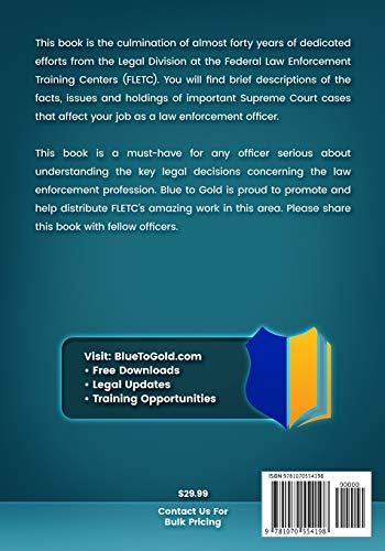 Ultimate Supreme Court Legal Reference: Straightforward Case Explanations For Law Enforcement (Search & Seizure Survival Guides) #TOP1
