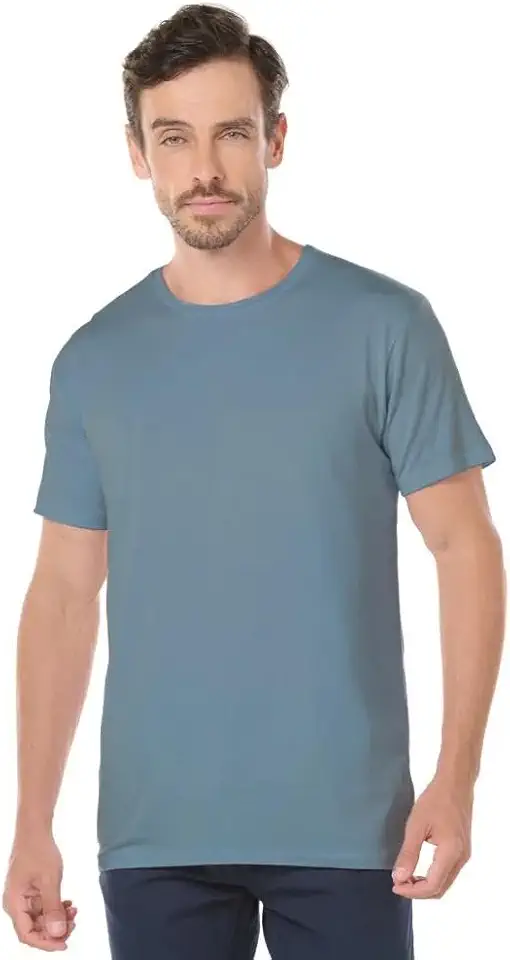 Camiseta Modal Masculina Básica Loja Mirante