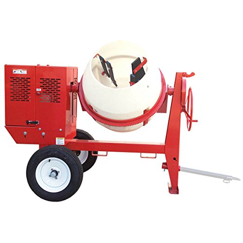 Multiquip MC94PH8 Honda GX-240 Engine Concrete Mixer, 9 cu. ft. Poly Drum