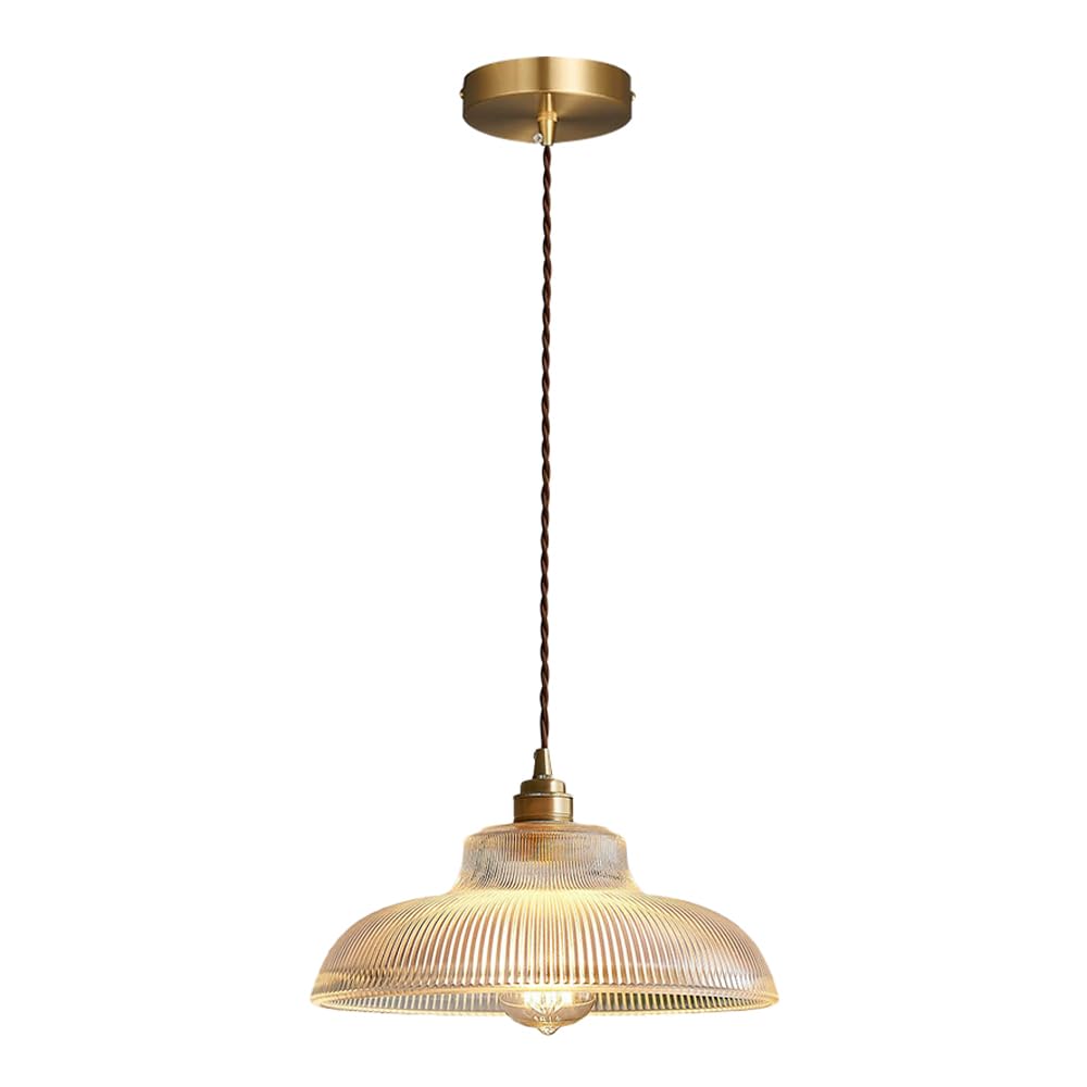 Lámpara de araña estilo industrial moderno, lámpara cristal 5,9 pulgadas