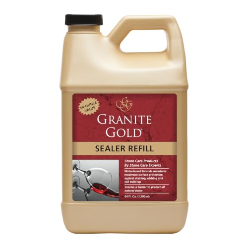 Image of Granite Gold Granite Sealer for Natural Stone, 64 oz Refill