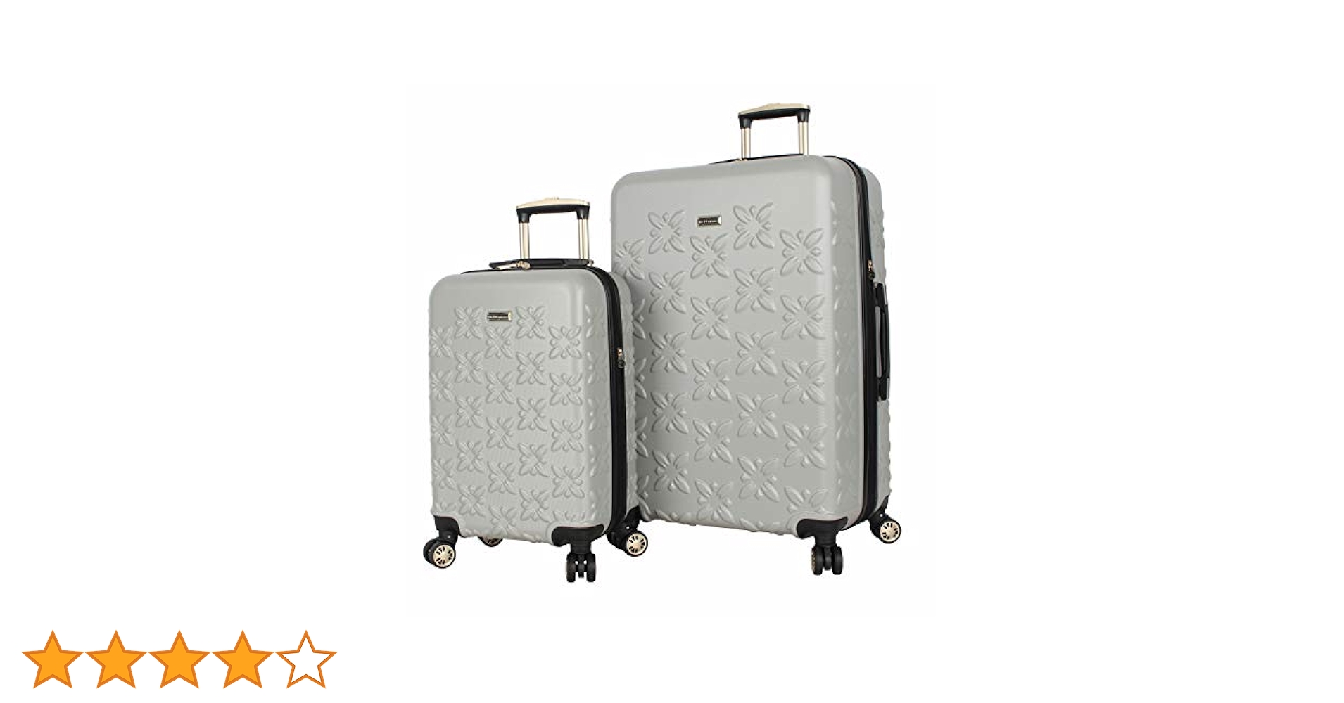 BCBGeneration BCBG Butterfly Luggage Hardside 2 Piece