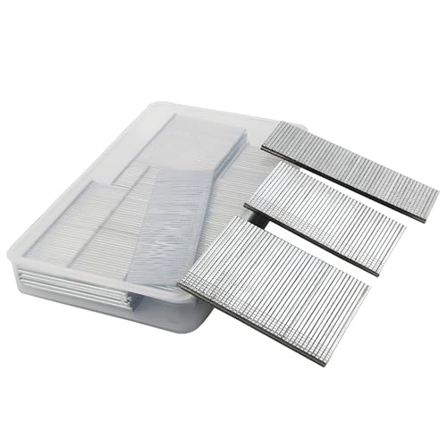 CESFONJER 25-50 mm Clous en Forme de T en Forme de T, Clous Pour Cloueuse à Air Comprimé, Clous Droits pour Finition à Clous pour Pistolet à Clous (Lot de...