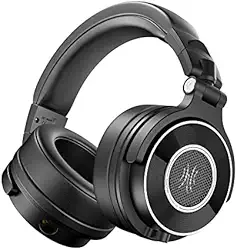 Headphone Fone de Ouvido OneOdio MONITOR 60 P/DJ, Sony Hi-Res Audio Verification, Conector 3,5mm / 6,35mm e Microfone no Cabo, Falantes 50mm, Fone Dobrável