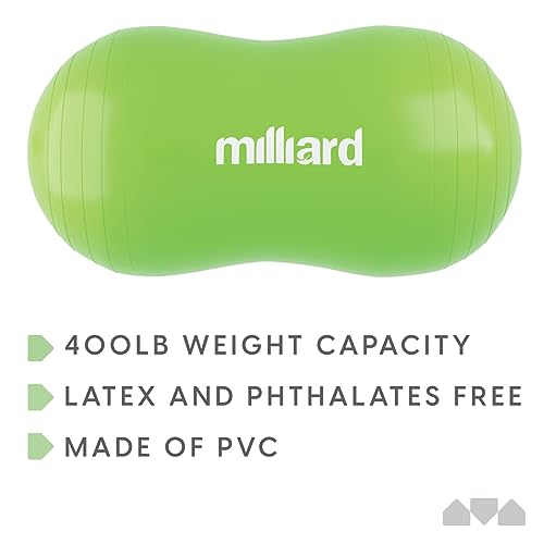 Image of Milliard Peanut Ball Physio Roll for Exercise, Therapy, Labor, Birthing and Dog Training