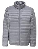 WenVen Men's Reversible Lightweight Down Jacket Packable