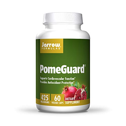 Jarrow Formulas PomeGuard, Supports Cardiovascular Function, 425 mg, 60 Veggie Caps Jarrow Formulas PomeGuard, Supports Cardiovascular Function, 425 mg, 60 Veggie Caps