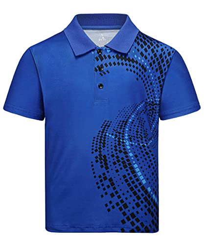 Secood Boys Polo Shirt Short Sleeve Summer Casual Sport Golf School Uniform Clothes Blue Xl #TOP7