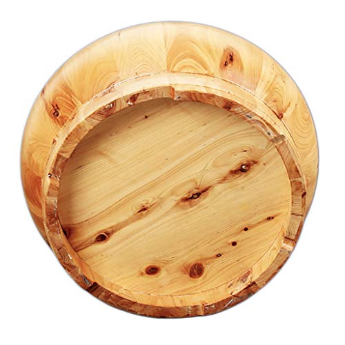 Spa de pies de madera sólida tipo barril miniatura 4