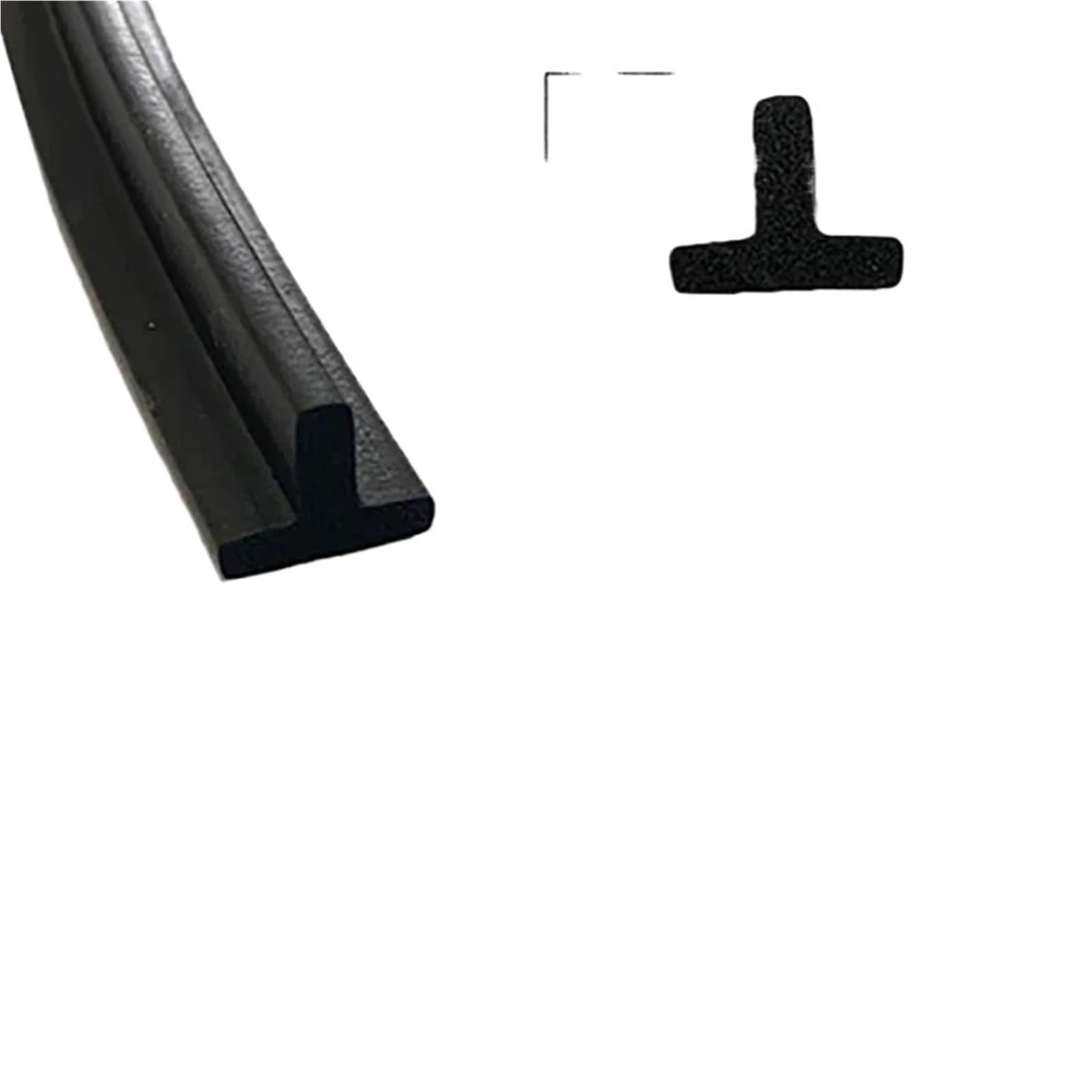Tira de sellado de silicona transparente en forma de T Calor 1-10 m(T-39,10M)