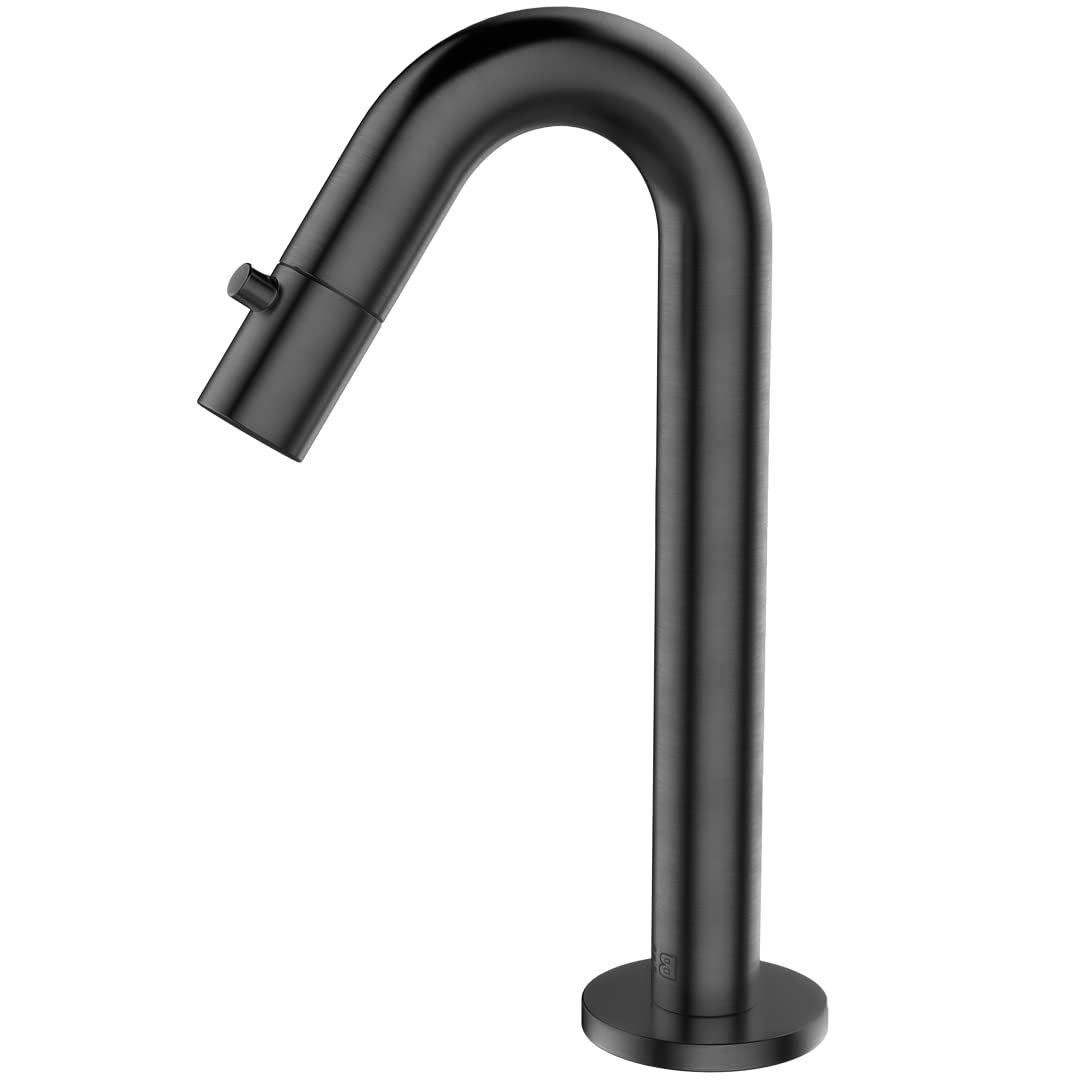 Essebagno Indus robinet lave-mains eau froide gris gun métal