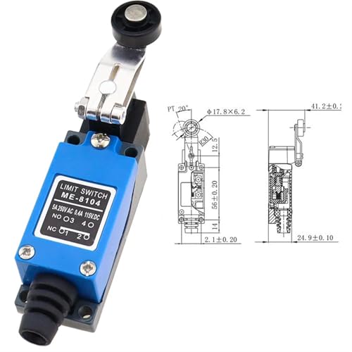 Interrupteur de fin de course ME-8104 pour stopper un moteur en butée