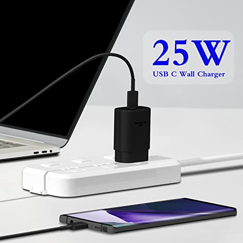 Type C Charger, 2Pack 25W Usb C Charger Super Fast Charger With 6Ft Usb C To C Charger Cable Compatible With Samsung Galaxy S23 Ultra/S23/S23+/S22/S22 S21 S20 Ultra/S22+/S21+/ Ultra/S20/S20+/ #TOP4