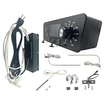 Digital Trapezoid Control Panel Kit Replacement for Pit Boss Copperhead Series 3/4/5/7 Wood Pellet Vertical Smoker,Come with 1 Ignitor,1 Grill Probe and 2 Meat Probes