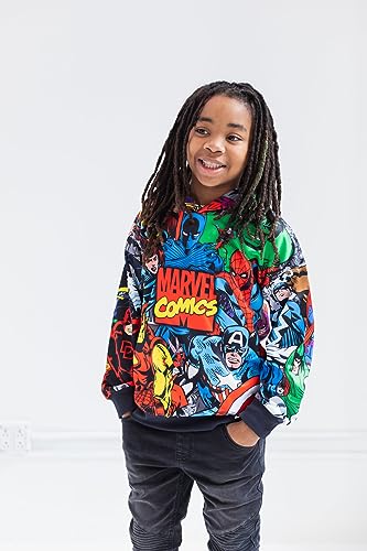 Marvel Avengers Fleece Pullover Hoodie Toddler to Big Kid Sizes (2T - 18-20) - Image 3