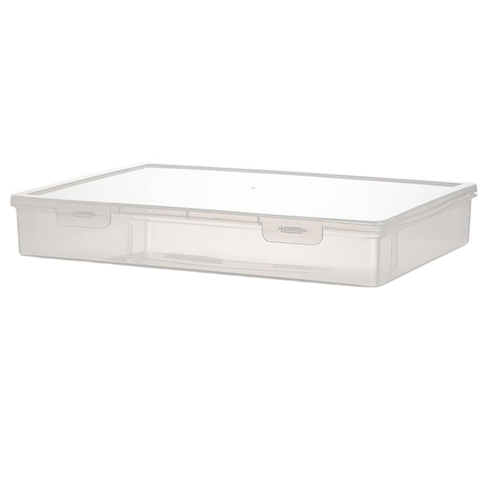 Kalttoy Multicolor Stackable File Storage Box Water Resistant Clear Document Organiser Case Container For Documents Certificates Notebook Book And Card Organiser