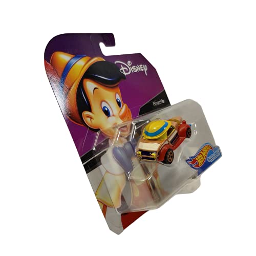 Hot Wheels Character Cars Pinocchio miniatura 3