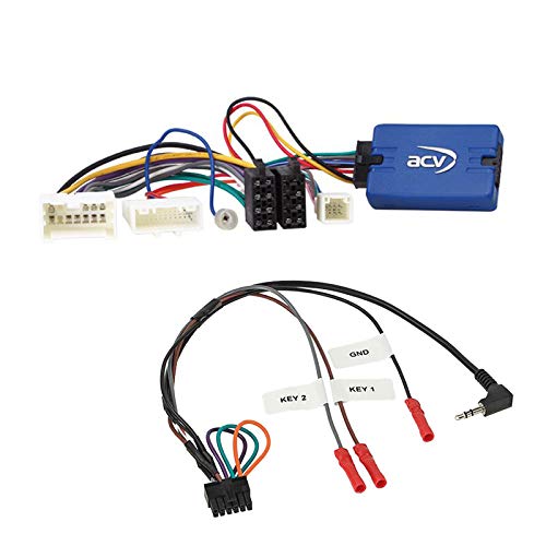 Lenkradfernbedienung Adapter Interface LFB Multi-Anschluss passend für Opel Movano B kompatibel mit verschiedenen Autoradios