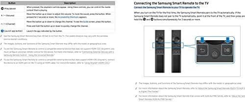 BN59-01363A Voice Remote Control compatible with Samsung Smart LED Television