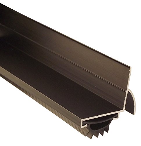 Pemko 085589 210DV36 Door Shoe, Dark Bronze Finish with Black Eco-V Insert, 2