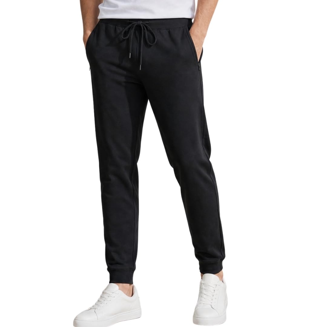 NOBERO Men's Regular Fit Mid Rise Joggers-picture-29