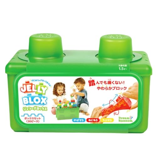 ジェリーブロックス (Jelly Blox) ボックスセット 30ピース 新感覚!...