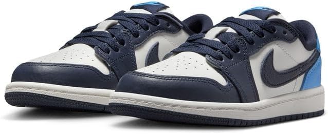 Jordan 1 Low OG Retro Little Kid's PS 'Obsidian' - (FQ5436 400) - 1.5y3