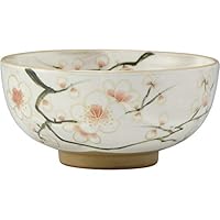 Amazon|京焼 清水焼 陶あん窯 飯碗 大 紅白梅 KTA043-01|飯碗 Amazon|京焼 清水焼 陶あん窯 飯碗 大 紅白梅 KTA043-01|飯碗