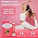 Happy Cleaner Probiotic Prebiotic Powder - Watermelon Flavor Powder (14 Single-Serve Packets) with Fruits and Veggies, Sugar Free, Vegan, Gluten Free for Men and Women