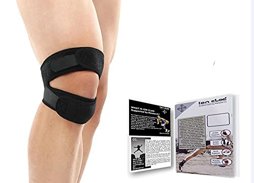 See full amazon price history chart for Ion Clad Scientist Developed Dual Patella X-Shaped Adjustable Knee Compression Strap for Kids, Men & Women for Pain Relief, Arthritis, Tendonitis, Bursitis Stabilizer brace (Men & Women) Ion Clad Scientist Developed Dual Patella X-Shaped Adjustable Knee Compression Strap for Kids, Men & Women for Pain Relief, Arthritis, Tendonitis, Bursitis Stabilizer brace (Men & Women) (B09X19771X) Amazon Price History, Amazon Price Tracker