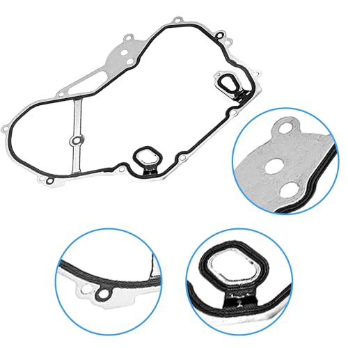Image of PartsFlow Timing Cover Gasket Set, Timing Chain Gasket Replace# 12637040 | Compatible With Chevy Cobalt Equinox HHR Malibu, GMC Terrain, Buick Regal LaCrosse 2.0L /2.2L /2.4L