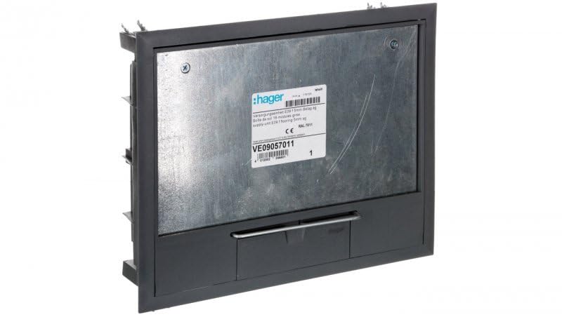 Caja de suelo E09 con revestimiento de 5mm para oficinas y salones libres de cables