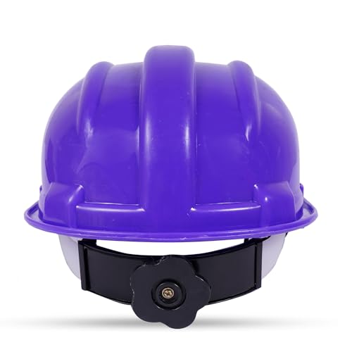 Image of Aktion AK H02 WHT Safety Helmets Rachet Type, Color: Blue, Pack of 5, IS 2925:1984