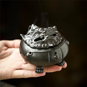 Incense Burner Incense Stick Holder Ceramic Suanni Plate Incense Burner Handicrafts Incense Decoration Backflow Incense Burner Home Incense