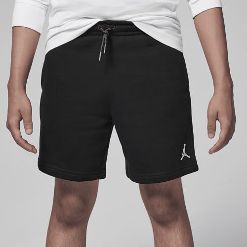 Boys MJ Brooklyn Fleece Essential Shorts in Black2