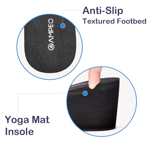 Ampeo Women's Wedge Sandals Rhinestone Thong Platform Flip Flops3