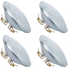 Goehiaul PAR36 LED Landscape Bulb 6W 3000K Warm White, AC/DC12V, 700Lumens PAR 36 36W Halogen Equivalent, LED PAR36 Bulb for Landscape Lighting 4 Pack