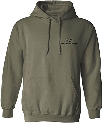 Saddleback Supply Men's Nature Logo Hoodies in S-5XL2