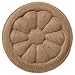Reese 3 1/2" H x 3 1/2" W x 1/2" D Rosette [Set of 2]