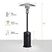Patio Heater BALI OUTDOORS Outdoors Gas Patio Heaters Tall Standing Patio Heater Commercial Outdoor Heater (Black)