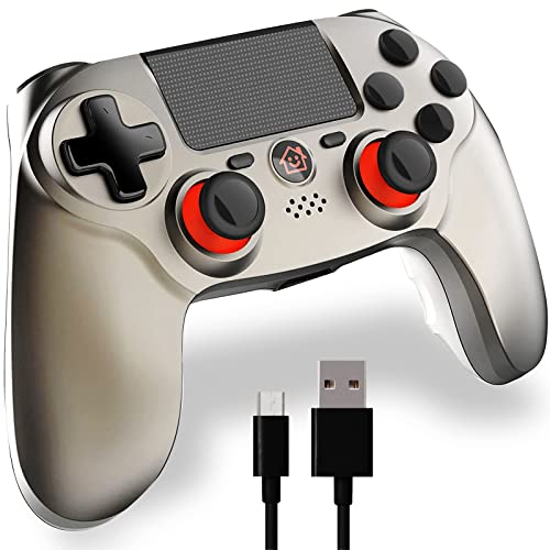 PS-4 controller dualshock 4, PS-4 controller compatible play-station 4 / 3/Pro/Slim / PC , play-station 4 controller with Dual Vibration, 6-axis Gyro Sensor, Touch Pad, Battery capacity 1000mAh